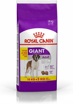 Royal Canin Giant Adult 15kg+3kg