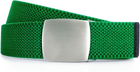 Zielony elastyczny pasek do spodni z automatyczną klamrą PT8
