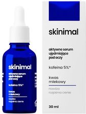 Zdjęcie Skinimal Aktywne Serum Ujędrniające Pod Oczy Kofeina 5% Kwas Mlekowy 30ml - Chrzanów