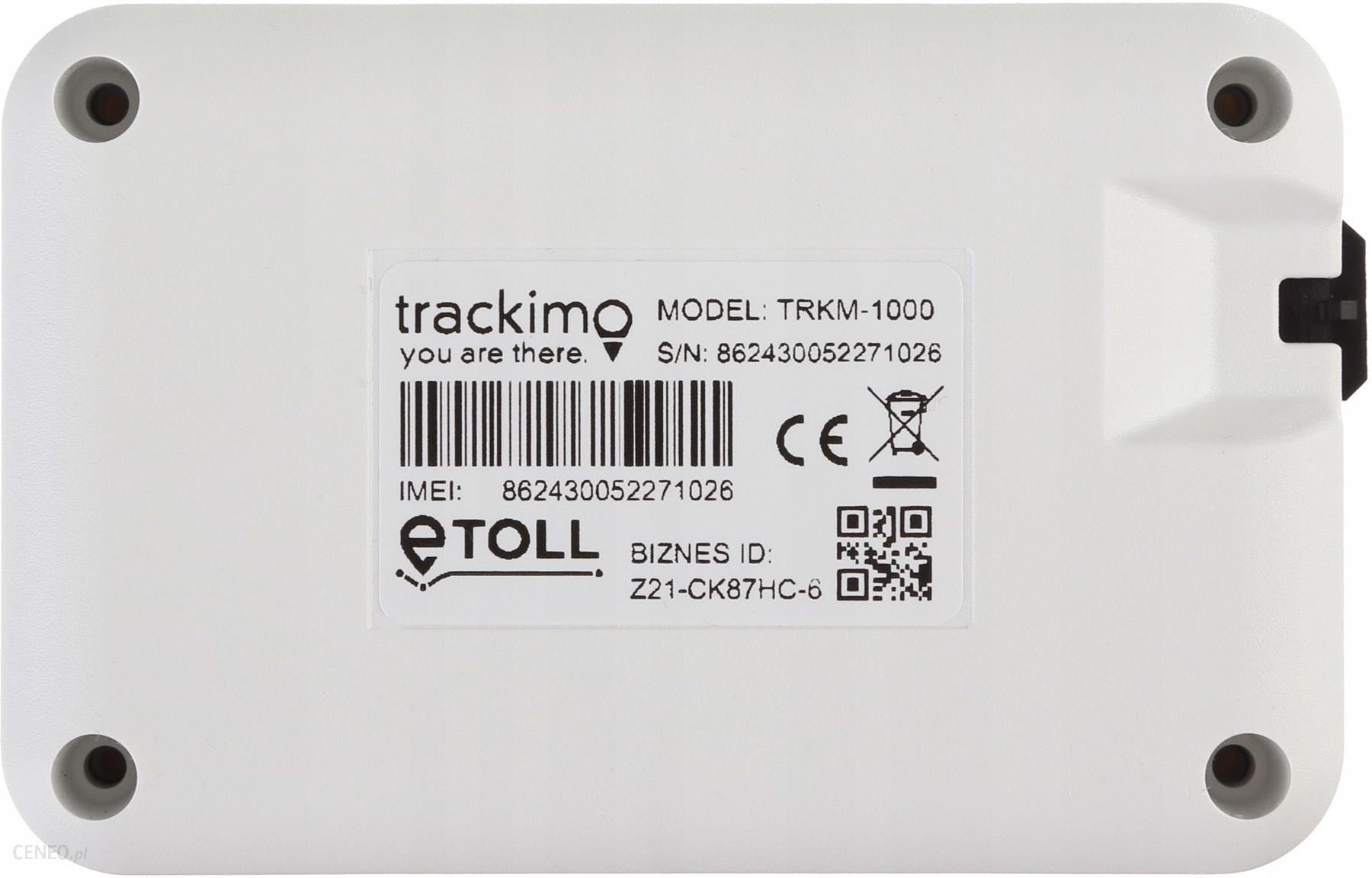 Odbiornik GPS Trackimo E-Toll Lokalizator Gps Z Usługą 1 Rok
