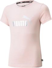 Zdjęcie PUMA Koszulka dla dzieci Puma ESS+ Logo Tee - Różowy - Ustroń