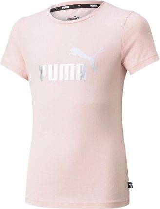 PUMA Koszulka dla dzieci Puma ESS+ Logo Tee - Różowy