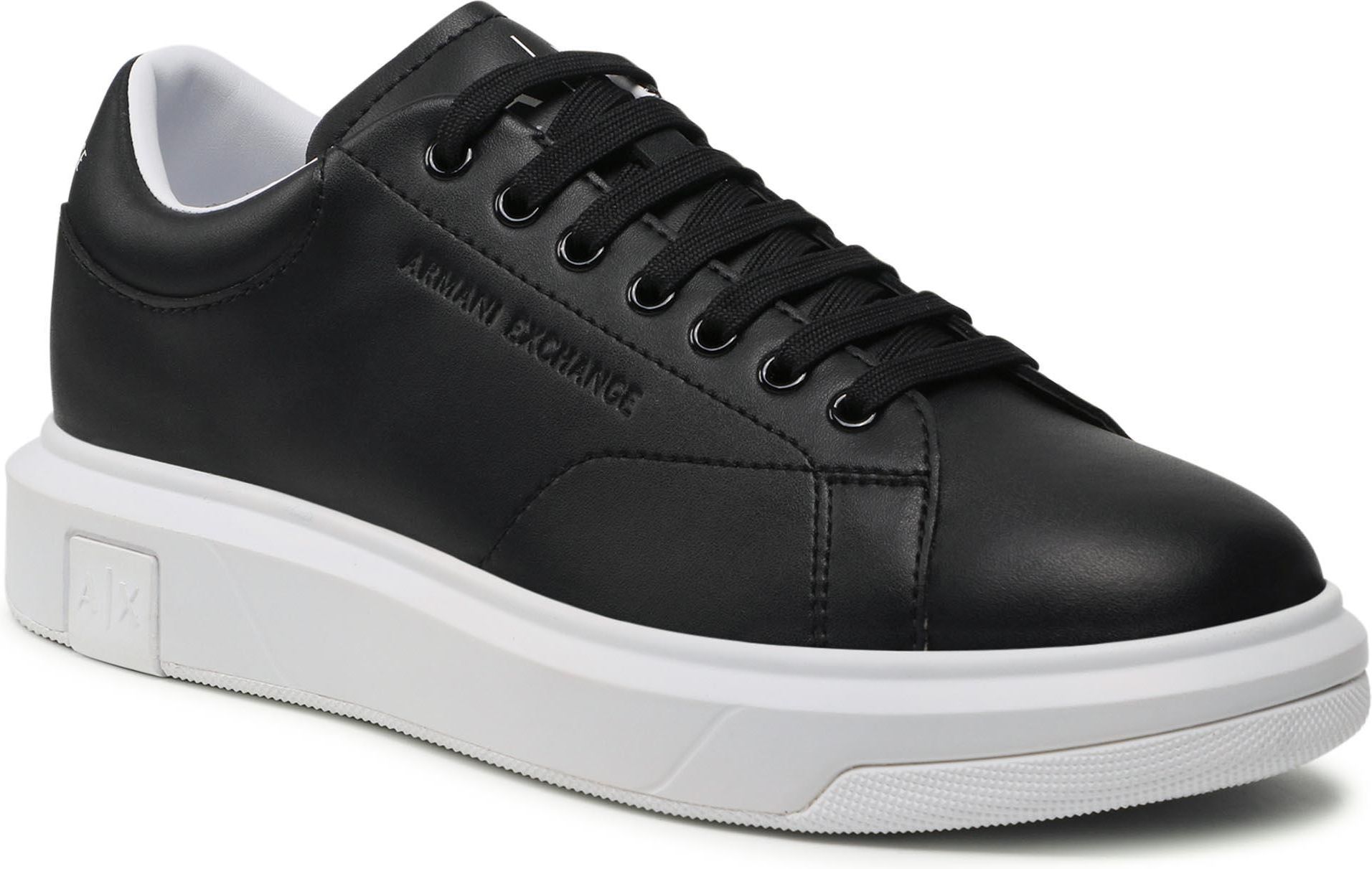 Sneakersy ARMANI EXCHANGE - XUX123 XV534 00002 Black - Ceny