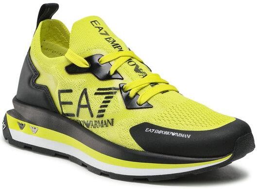 EA7 Emporio Armani Sneakersy X8X113 XK269 Q701 Żółty - Ceny