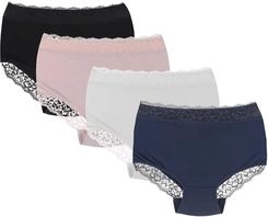 Zdjęcie Moraj Figi Damskie Z Wysokim Stanem Plus Size 4-Pak - Katowice