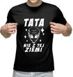 Koszulka męska - TATA NIE Z TEJ ZIEMI - Prezent na dzień Ojca