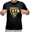 Koszulka męska - SUPER TATA - Prezent na dzień Ojca