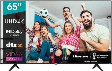 UHD Smart TV Hisense 65A6BG - UHD 4K, Dolby Vision, DTS Virtual X