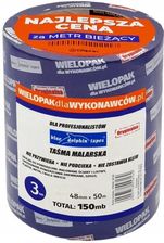 Zdjęcie Blue Dolphin Trójpak Taśma Malarska 48mm X 50m (3PAK4856160) - Mszczonów