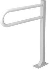 Zdjęcie Makoinstal Poręcz łukowa stała podłogowa 60cm Ø32 BIAŁA (32URP6S) - Krzywiń