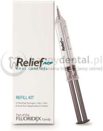 RELIEF ACP Oral Care Gel 1 strzykawka - żel znoszący nadwrażliwość zębów