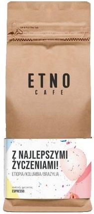 Etno Cafe Kawa Ziarnista Z Najlepszymi Życzeniami 250g