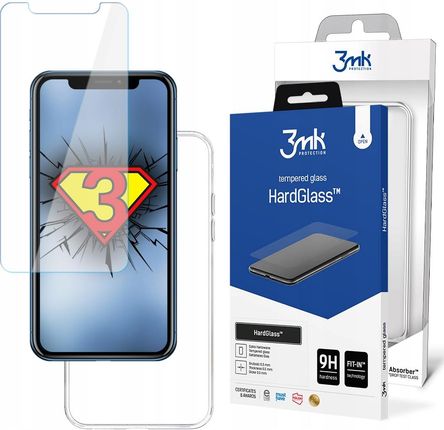 Zestaw do iPhone X 3mk HardGlass i 3mk Clear Case (11943349-aef9-4f74-87e4-8acb90be5c99)
