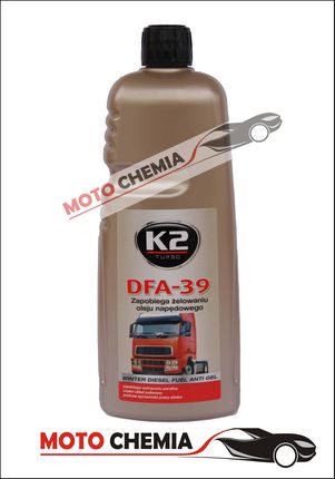 K2 DFA-39 Depresator do Diesla przeciw żelowaniu -39C 1 L.