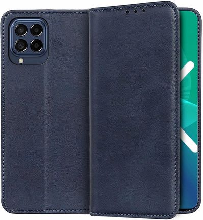 Skórzane Etui Wallet Case do Samsung Galaxy M53 5G (177210dc-94a3-466c-848e-9204f24f579b)