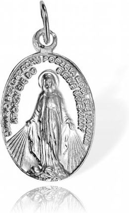 Norbisrebro Srebrny Cudowny Medalik Matka Boska Niepokalana - Próba 925