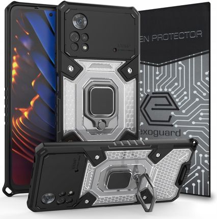 Case Etui Pancerne+szkło do Xiaomi Poco X4 Pro 5G (f2fb34d7-b721-4b73-83f9-27a5f7fb9c42)