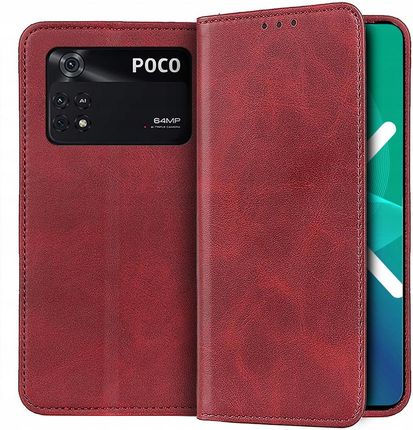 Skórzane Etui Wallet Case do Xiaomi Poco M4 Pro 4G (4be4e821-6a3b-4e04-8bc4-e6c1f518991f)