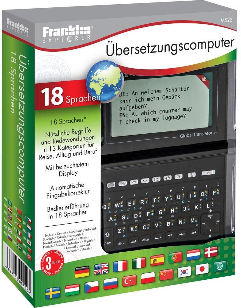 Translator Franklin Explorer M522 - zdjęcie 1 Translator Franklin Explorer M522