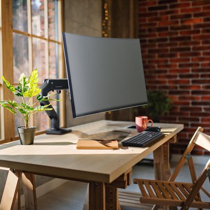 Ergotron HX Desk Monitor Arm czarny (45-475-224) - opinie i