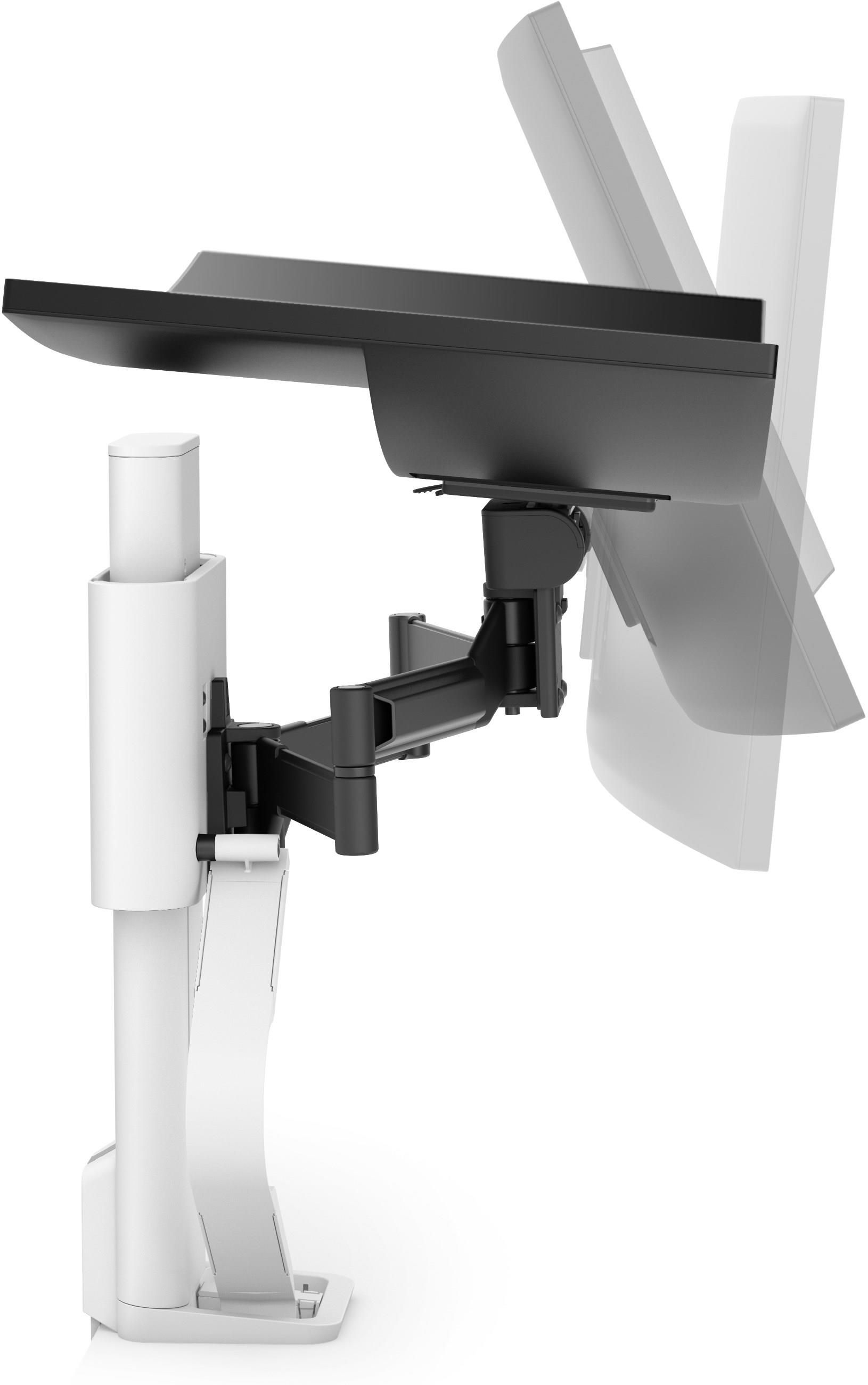 Ergotron TRACE Single Monitor Mount ホワイト Ergotron TRACE Single Monitor Mount biały (45-630-216) - opinie i