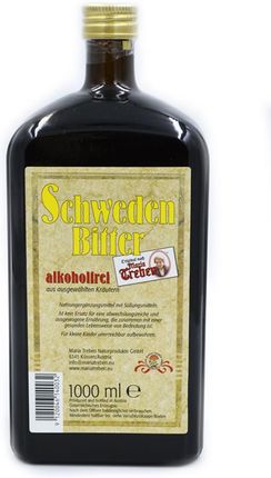 Schweden Bitter Oryginalne Zioła Szwedzkie Wg Marii Treben Nalewka Bez Alkoholu 1000Ml