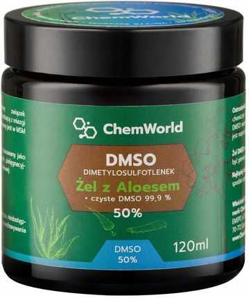 Chemworld Żel Dmso 50% Z Aloesem 120Ml