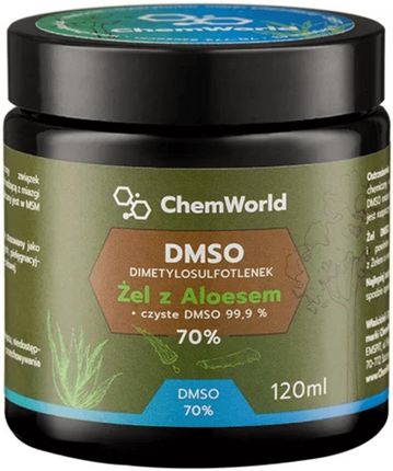 Chemworld Żel Dmso 70% Z Aloesem Meksykańskim 120ml