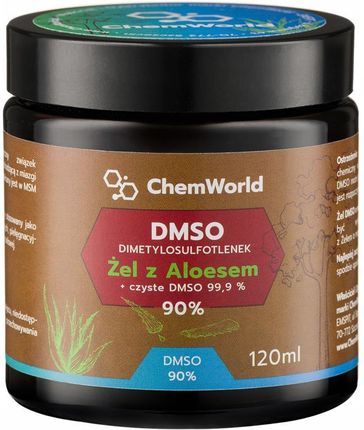 Chemworld Żel Dmso 90% Z Aloesem Meksykańskim 120ml