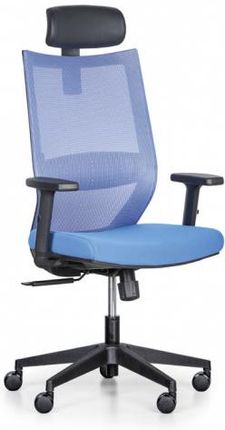 Krzesło biurowe Patty, niebieski