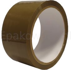 Zdjęcie Taśma pakowa akrylowa 48/66y (60m) brąz - Tyczyn