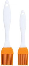Zdjęcie Orion Pędzelek Silikonowy Kuchenny Do Smarowania Pieczenia Mięsa Ciast Zestaw Komplet 2Szt. (O142735) - Kościan