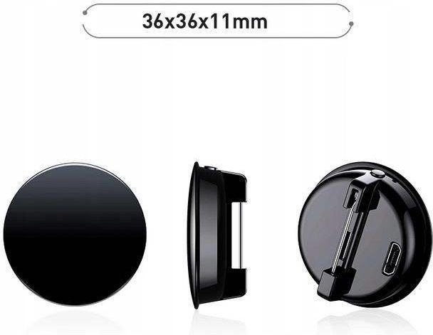 Ukryty Mini Dyktafon Przypinka Broszka Klips 16GB - zdjęcie 9 Ukryty Mini Dyktafon Przypinka Broszka Klips 16GB