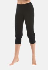 Zdjęcie TEYLI Legginsy Damskie Sportowe 3/4 2206 Czarne- Czarny - Białogard