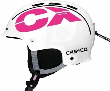 Kask narciarski dziecięcy CASCO CX-3 Junior white pink (50-56cm)