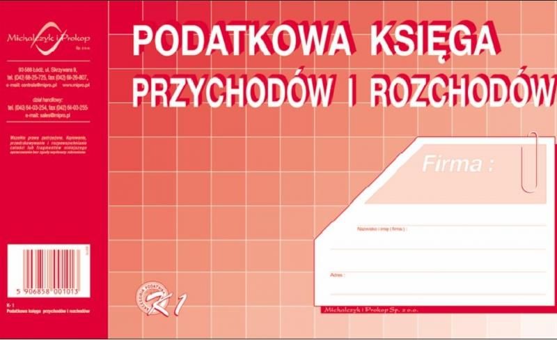 Druk Podatkowa Księga Przychodów I Rozchodów Mandp Ceny I Opinie Ceneopl 3429