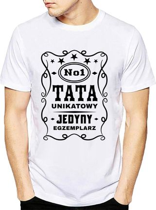 Super fajna koszulka z nadrukiem na prezent dla super fajnego TATY