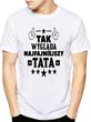Koszulka męska - TAK WYGLĄDA NAJFAJNIEJSZY TATA- Prezent na dzień Ojca