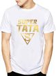 Koszulka męska - SUPER TATA - Prezent na dzień Ojca