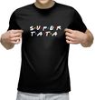 Koszulka męska - SUPER TATA  - Prezent na dzień Ojca