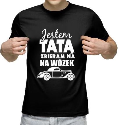 Super fajna koszulka z nadrukiem na prezent dla super fajnego TATY