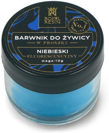 Royal Resin Barwnik Do Żywicy Epoksydowej Fluorescencyjny W Proszku 10G Niebieski