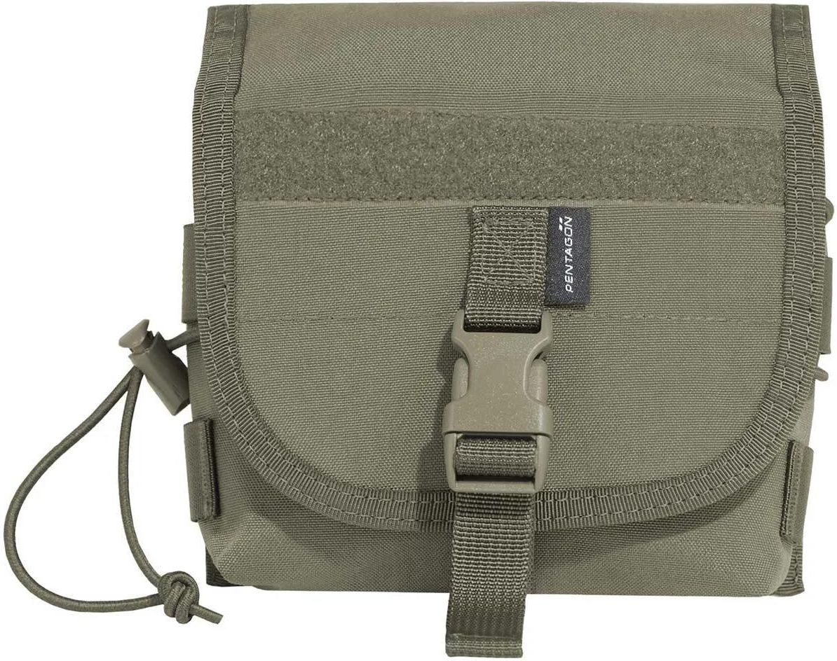 Zdjęcie Pokrowiec Pentagon na lornetkę - RAL7013 - Wołów