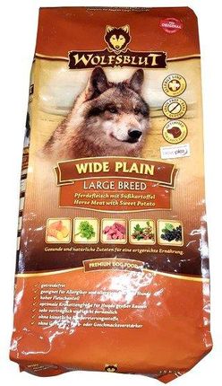 Wolfsblut Dog Wide Plain Large Breed Konina I Bataty 12,5Kg