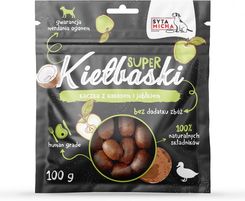 Syta Micha Super Kiełbaski Z Kaczką Kokosem I Jabłkiem 100G