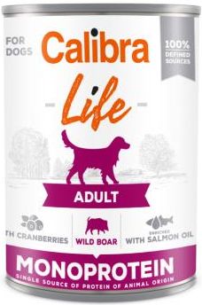 Calibra Dog Adult Wild Boar With Cranberries 400G