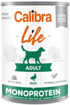 Calibra Life Monoprotein Duck & Rice Kaczka Ryż 400G