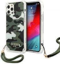 Guess nakładka do iPhone 11 GUHCN61KSARKA zielona (1267477d-f79d-4152-bc9f-851425d4f21b)