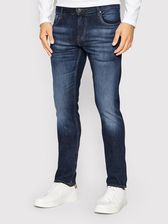 Guess Jeansy Miami M2YAN1 D4Q41 Granatowy Skinny Fit