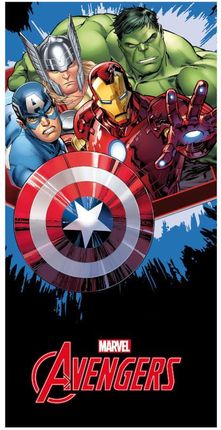 Carbotex Avengers Ręcznik Dziecięcy Kąpielowy 70X140